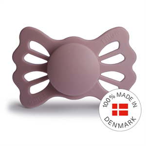 FRIGG Lucky - Symmetrical Silicone Pacifier - Twillight Mauve - Size 2